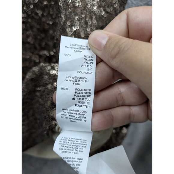 GAP Brown Sequin Mini Skirt - Picture 3 of 7